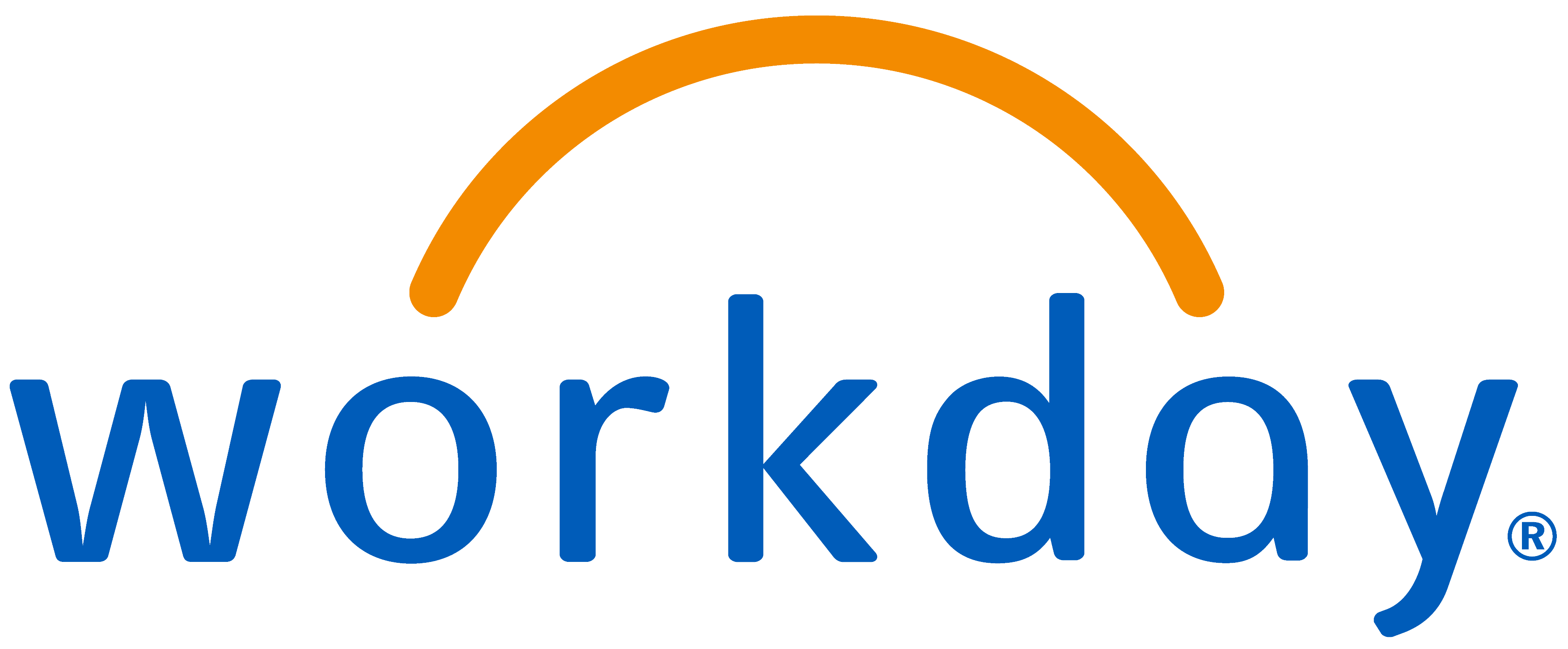 Workday logo on a white background.