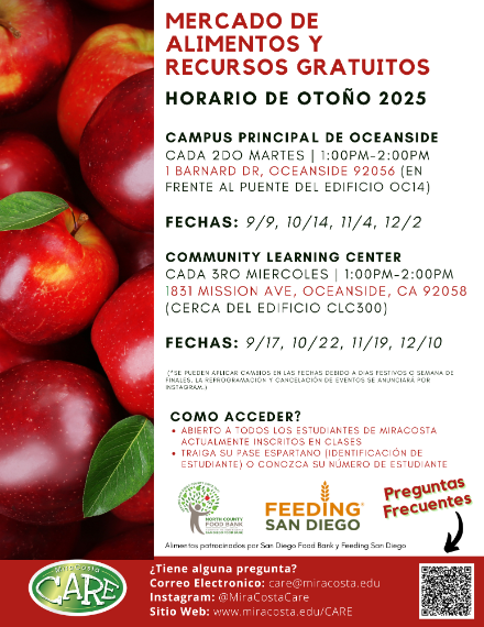 Food Pantry Flyer Spanish